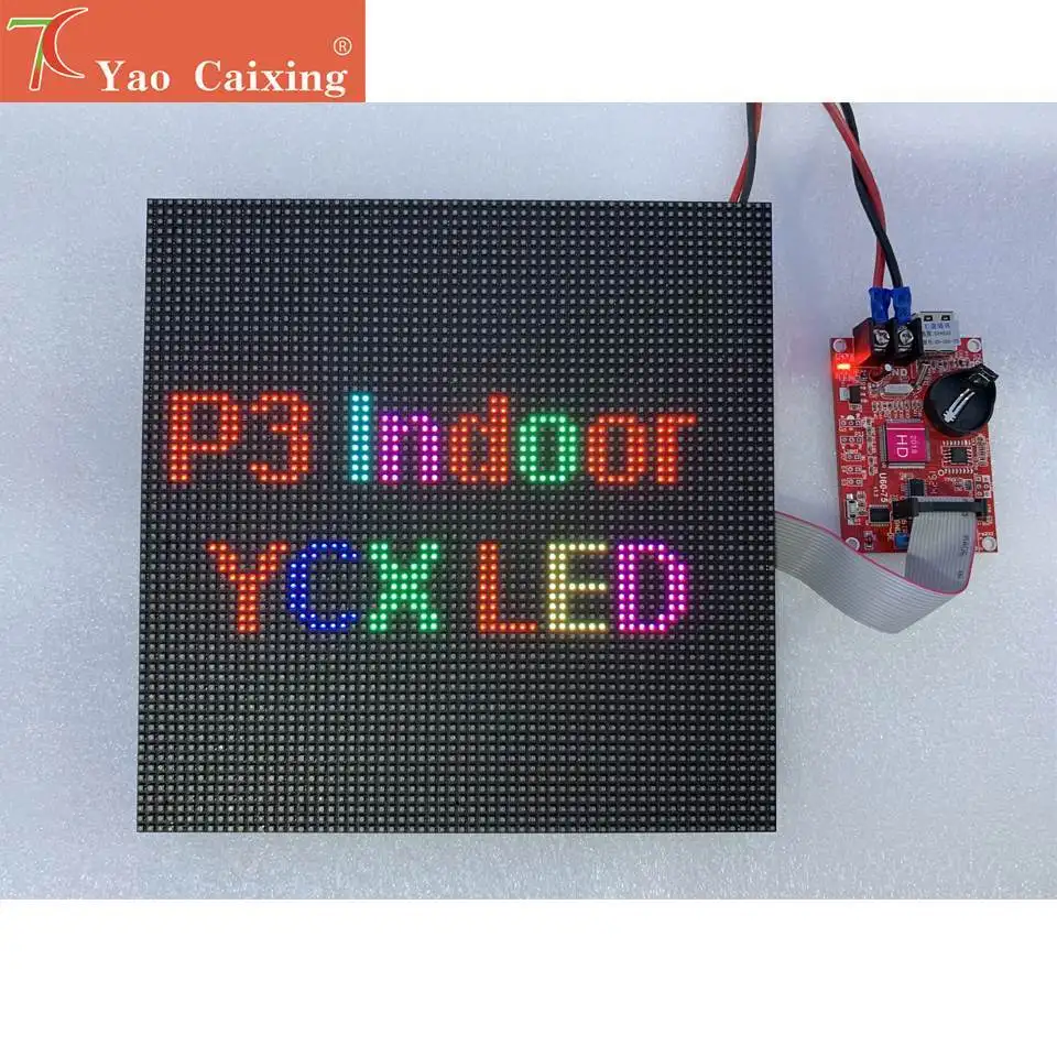 Matriz LED RGB 64x64 P3 HUB75 para Raspberry Pi DIY - imagen 5