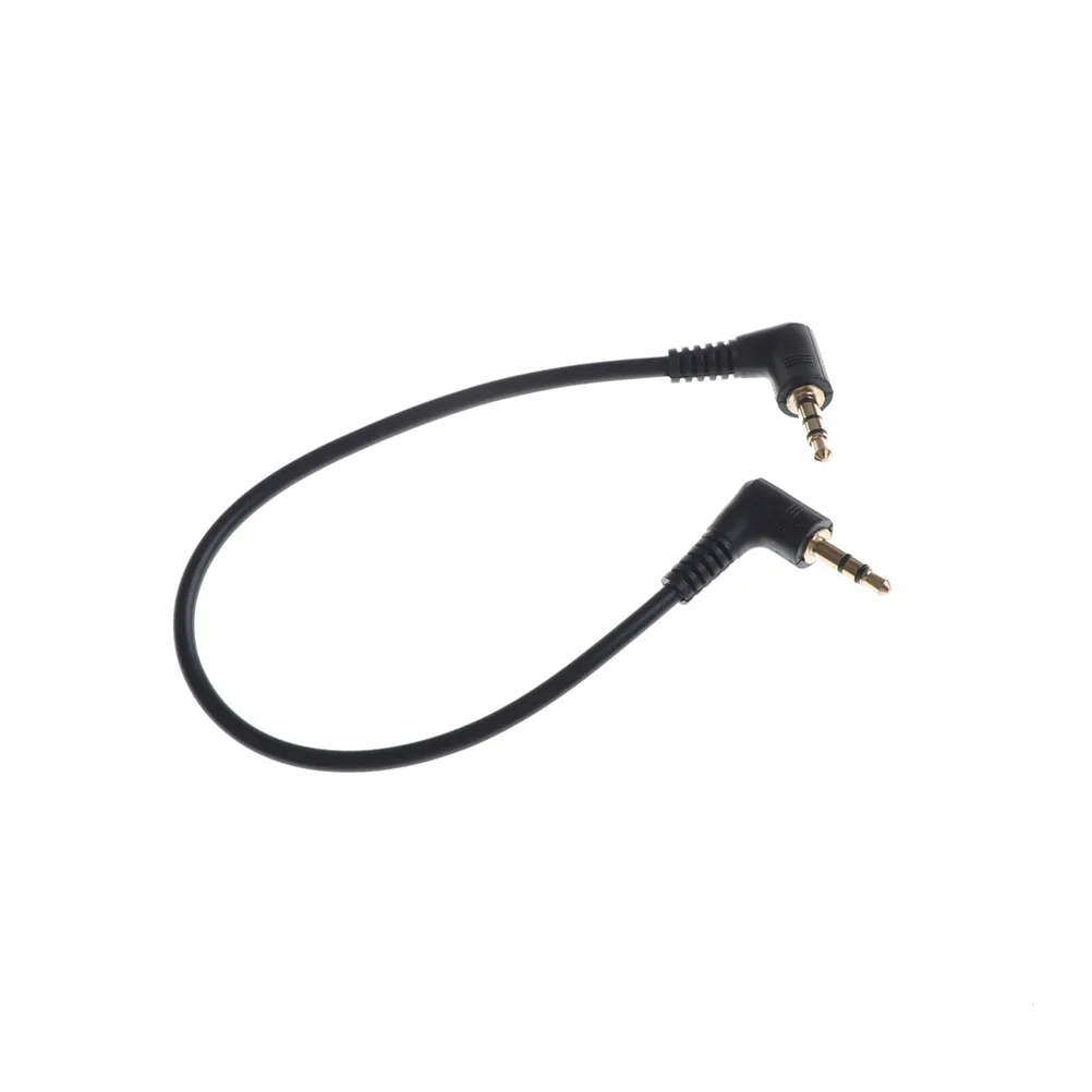 PVC + Metal en ángulo recto 3,5 mm Jack macho a macho Cable auxiliar de audio estéreo para coche AUX 90 grados - imagen 5
