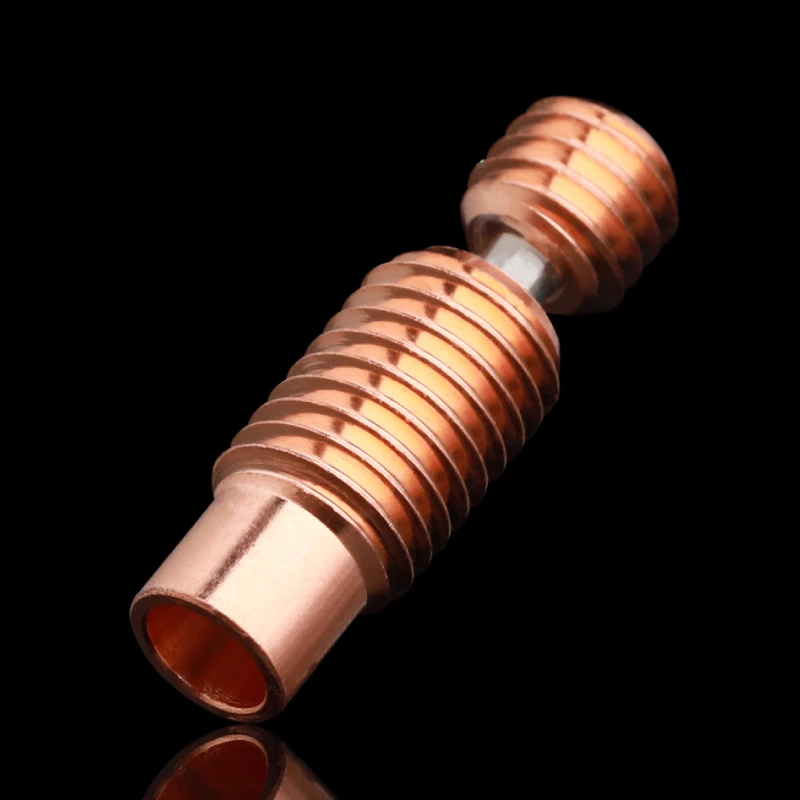 Mellow NF V6 Crazy Heat Break cobre y acero inoxidable piezas de impresora 3D boquilla garganta para bloque calentador V6 HOTEND de 1,75mm - imagen 4