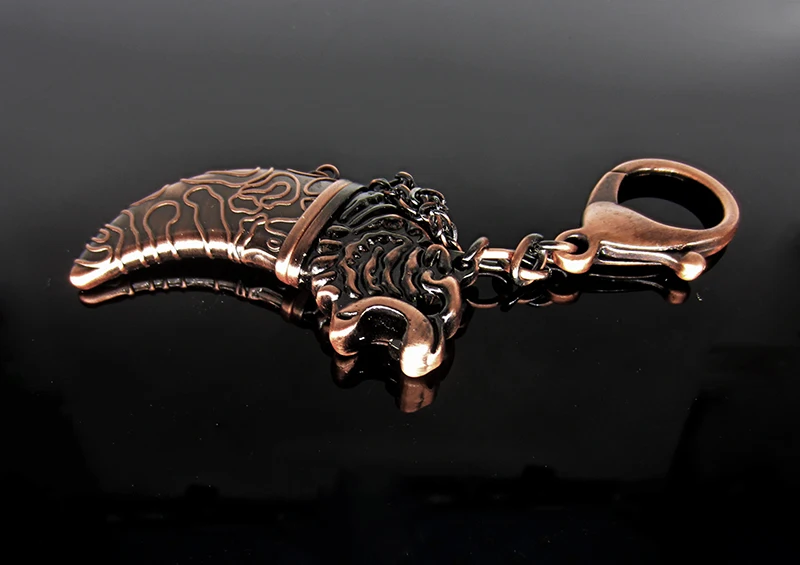 LLavero de Metal con cuchillo de Damasco, unidad Flash Usb de 32gb, 16gb, 8gb, 4gb, Pendrive de 64GB, unidad USB resistente al agua - imagen 4