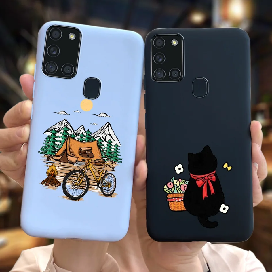 Funda para Samsung A21S funda de teléfono funda trasera de silicona suave Cactus para Samsung Galaxy A21S Coque A 21S A217 A21 S 6,5 "parachoques - imagen 5