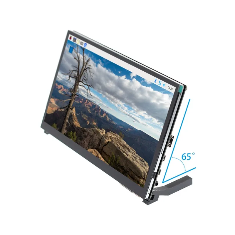 Panel táctil de vidrio templado del monitor