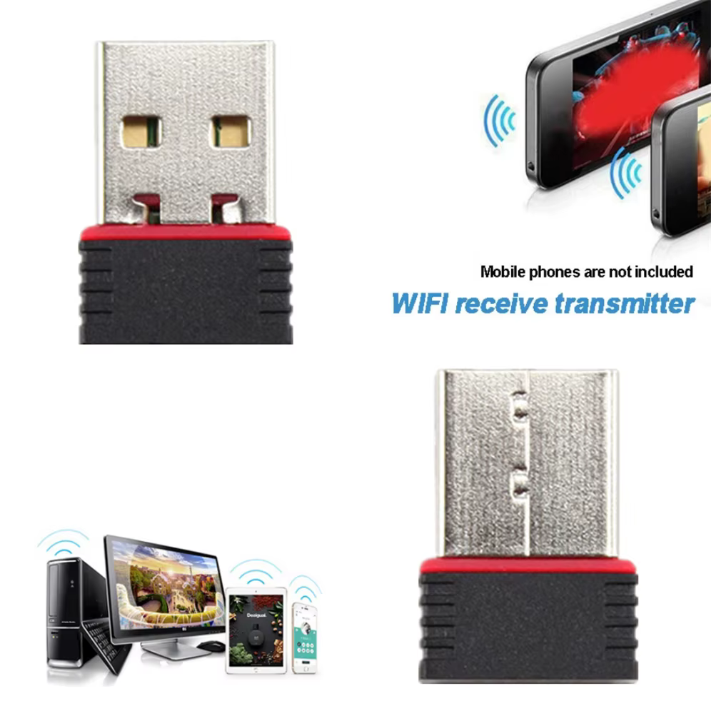 Adaptador WiFi USB 300Mbps – Receptor Inalámbrico 802.11n Windows - imagen 5