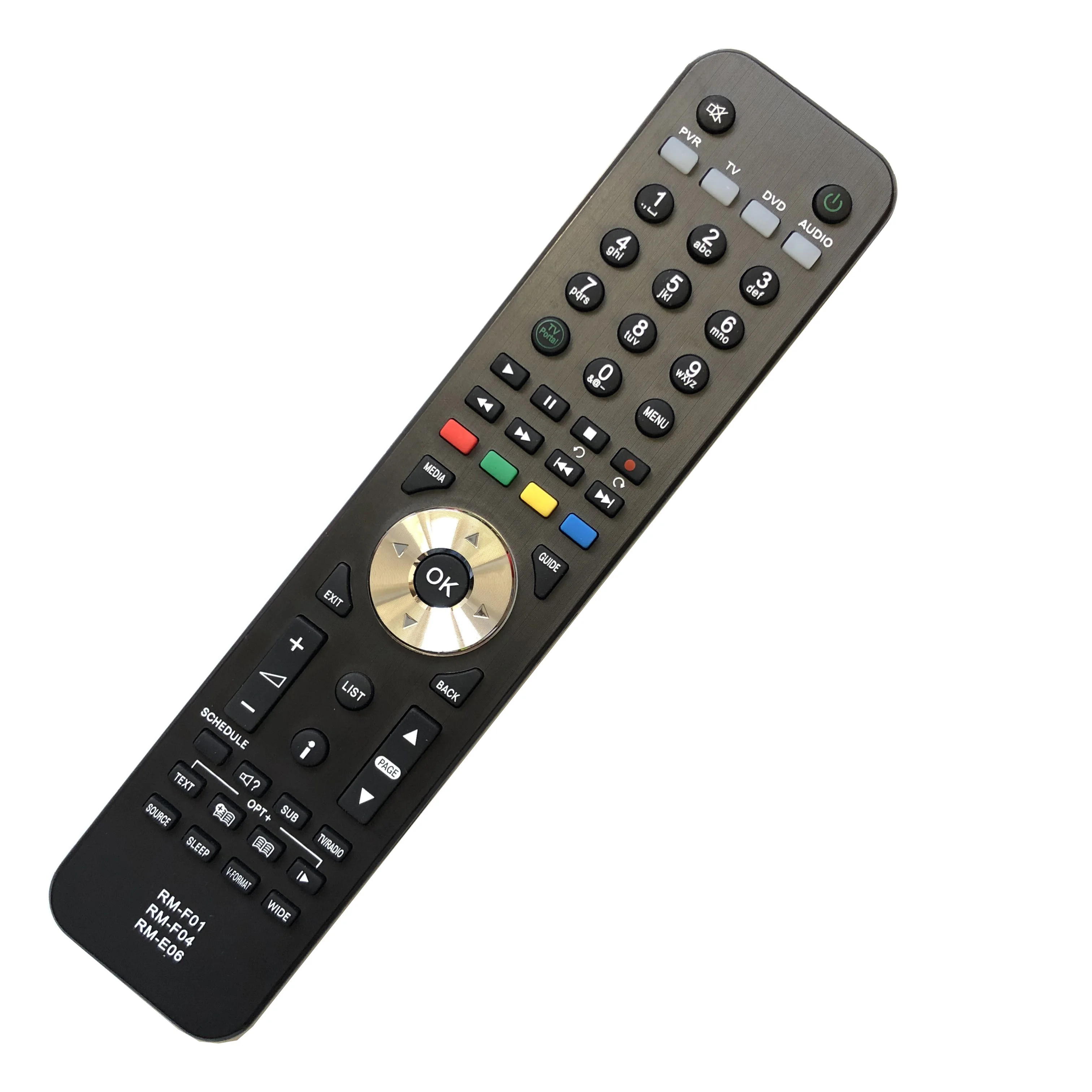 Mando a distancia de tv para HUMAX, RM-F01, RM-F04, TV, DVD, audiohdr-fox, T2, Freeview, 500GB, HDD, nuevo