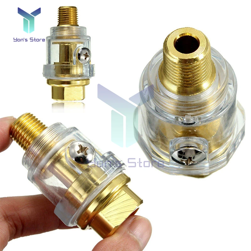 Lubricador engrasador NPT de 1/4 pulgadas para herramienta neumática, herramienta de aire, manguera de compresor, engrasador, engrase automático con accesorios de tubería de filtro