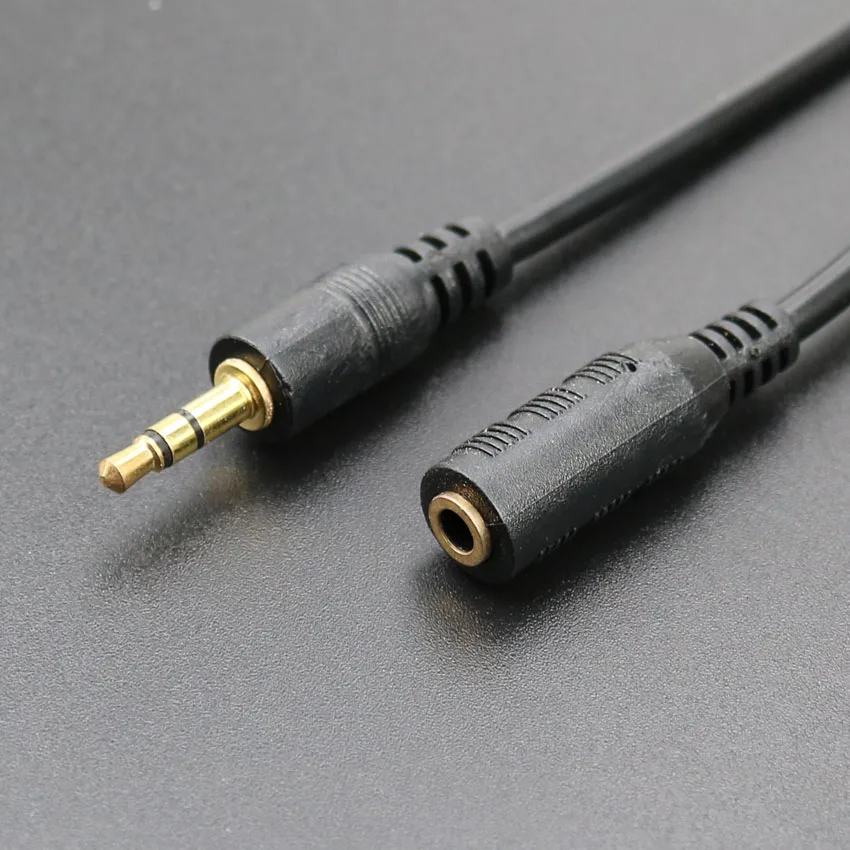 YuXi-Cable de extensión de auriculares, conector macho a hembra de 3,5mm, AUX, extensor de Audio estéreo, 3,5mm, 1,5 M, 5 M, 10M - imagen 4