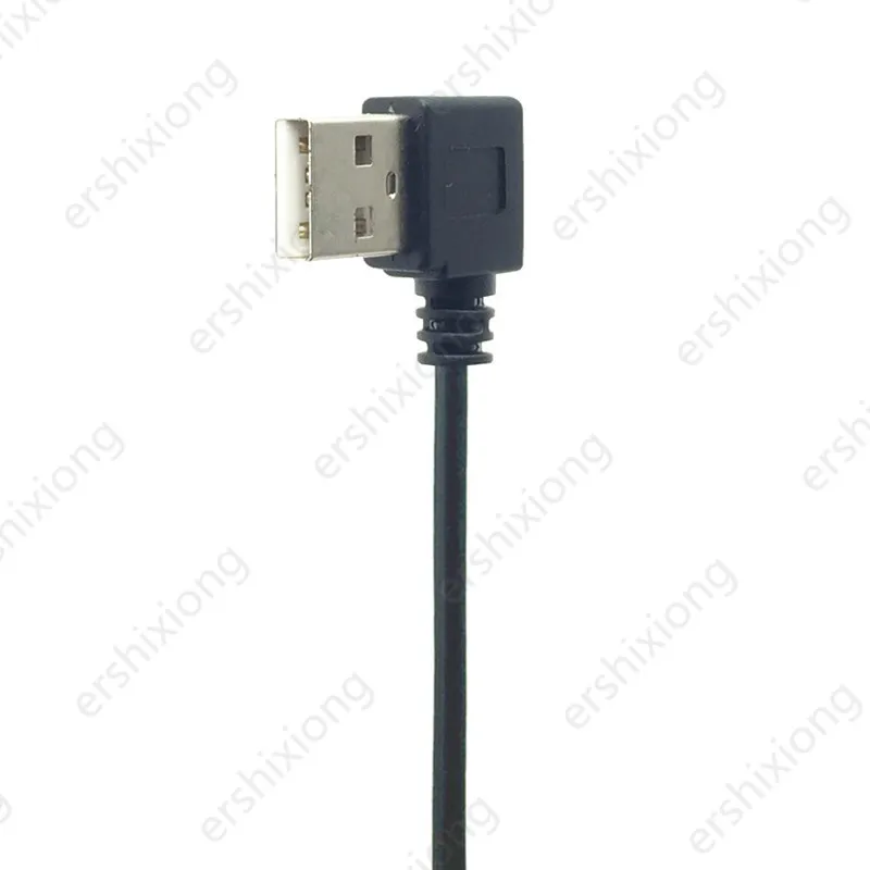 Escáner de impresora de ángulo derecho e izquierdo, cable de 90 grados, 50cm, 2,0 cm, USB 100 A macho A USB B macho tipo B BM - imagen 5