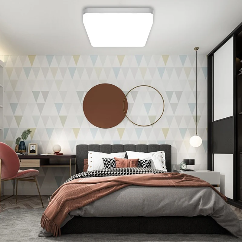 KARWEN 6W 9W 13W 18W 24W 36W 48W Lampada LED lámpara de techo AC85-265V montaje en superficie Panel de luz LED empotrado para sala de estar - imagen 5