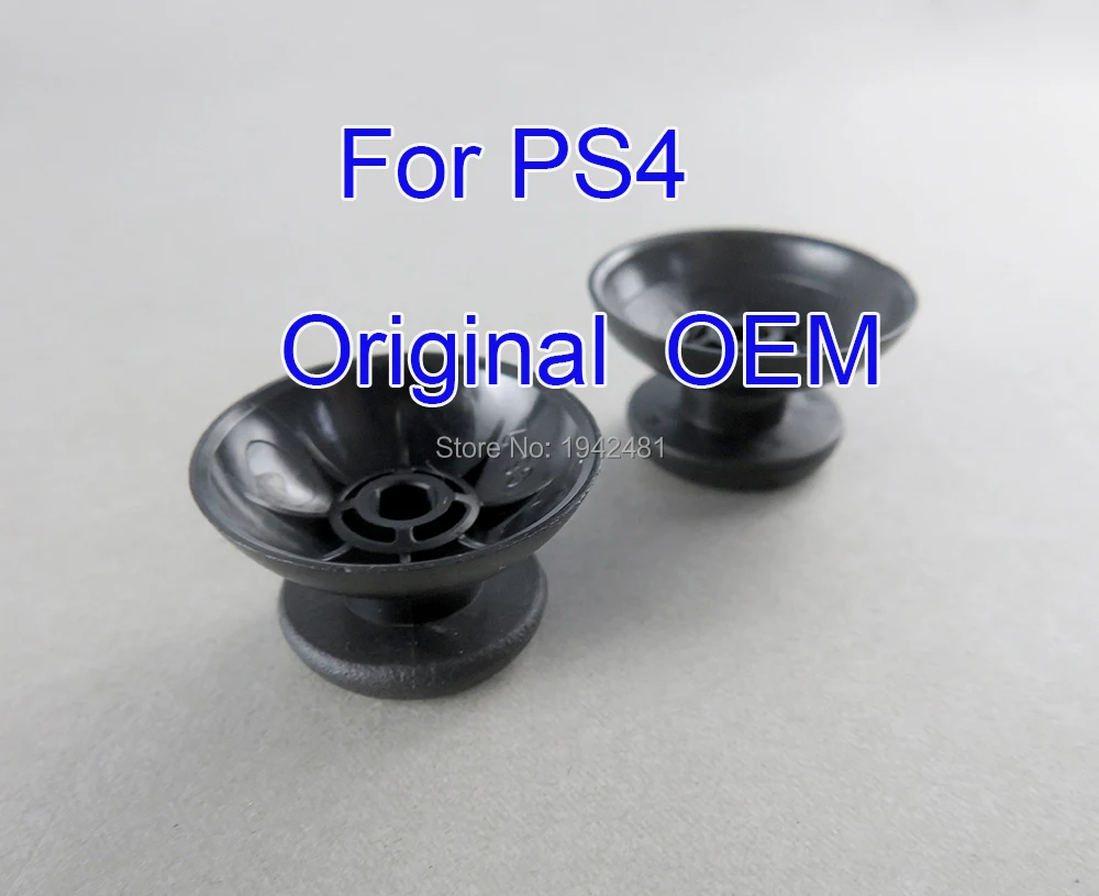OEM Original para PS4, con forma de cabeza de hongo, joystick, sombreros, botones de bastón, pulgares, tapa del controlador para PS4, 2 uds.