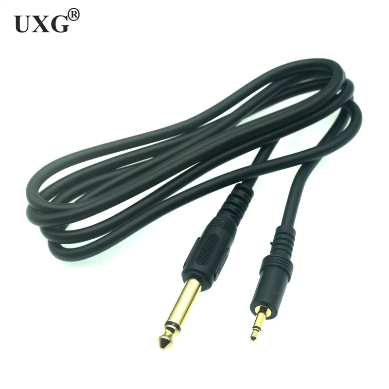 Cable Ancable de 1/8 a 1/4 TS, Cables Mono macho a macho de 3,5 m, 3m, 5m, 3,3 pies, 6 pies, 10 pies, 6,35mm a 1,5mm - imagen 5