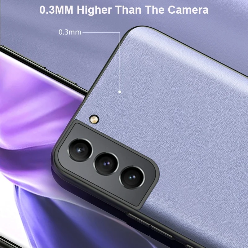 De Lujo caja de teléfono de cuero para Samsung Galaxy S20 FE S10 S21 Plus Nota 10 20 Ultra A50 A70 A51 A71 A52 A72 M21 A12 A32 caso de la cubierta - imagen 4