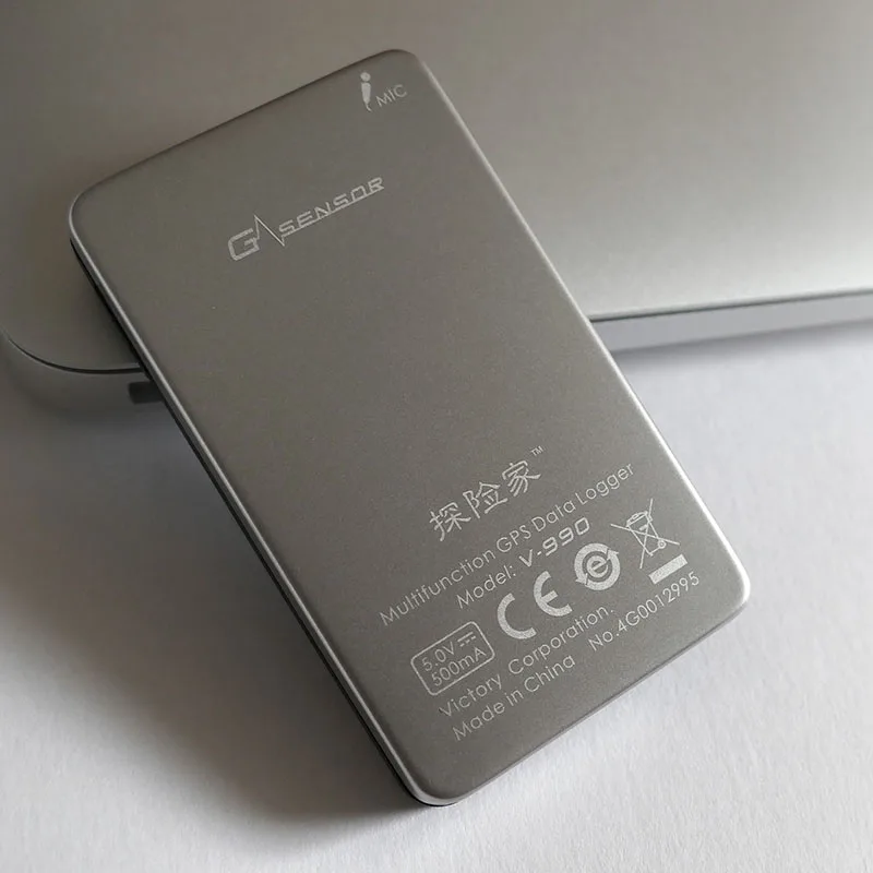 Columbus V-990 MarkII GPS registrador de datos grabadora de seguimiento 66 canales 50 millones de puntos de vía etiqueta de voz 4G tarjeta TF voz POI MTK Chipset - imagen 5