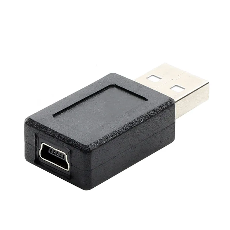 USB 2 0 A macho a Mini USB tipo B hembra B M/F adaptador conector convertidor - imagen 3