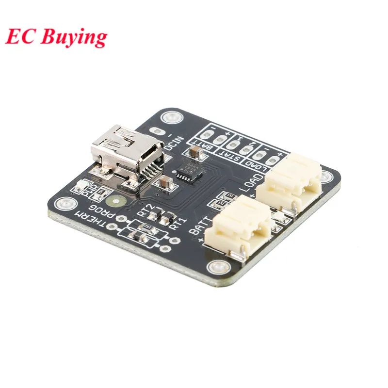 CJMCU-73833 MCP73833 Placa controladora de gestión de carga lineal cargador de polímero de litio módulo de batería de iones de litio - imagen 3