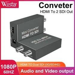 Convertidor HDMI a 3G-SDI/HD-SDI para Cámaras y Televisores 1080p
