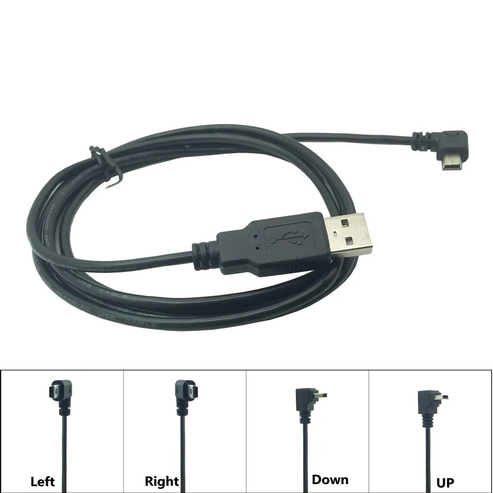 Cable Mini USB 2,0 de 5 pines para reproductor MP3, MP4, DVR, GPS, cámara Digital, HDD, Smart TV - imagen 3