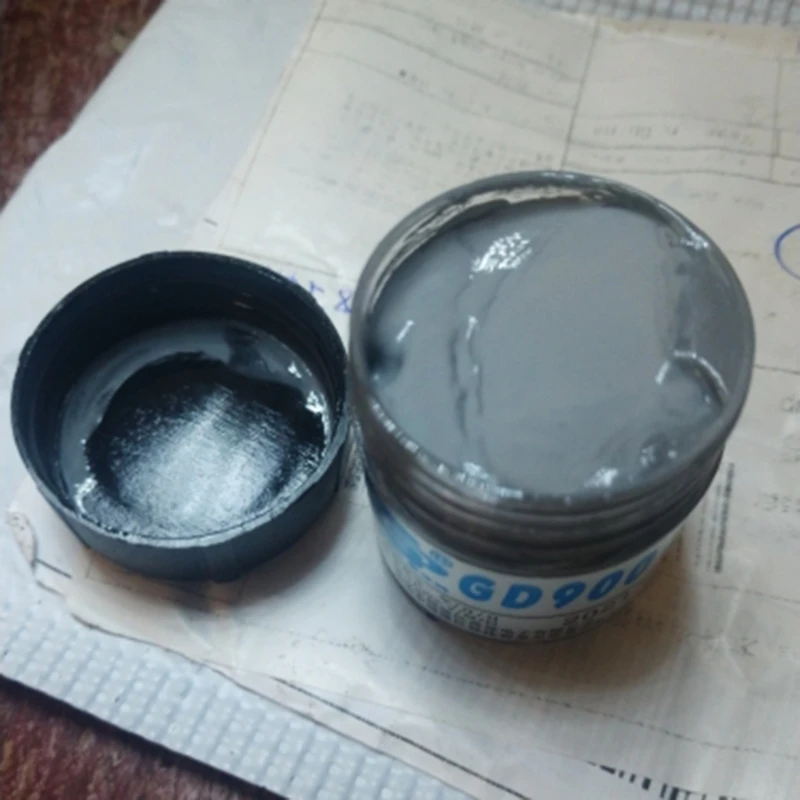 Kit de pasta térmica, compuesto de silicona, grasa conductora para disipador térmico de refrigeración de CPU, GPU, regulador de voltaje LED, transistores MOS - imagen 4