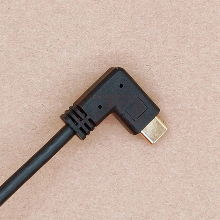 0,3 M-1,8 M Metro Typ-C USB 3,1 Makitanlichen zu USB-C Weibliche 90 grad Extensionğ Kabel extensor Cable Diseño Reversible - imagen 5