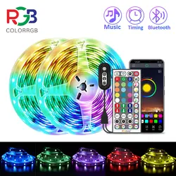 Tira LED RGB Bluetooth con control por app y mando a distancia