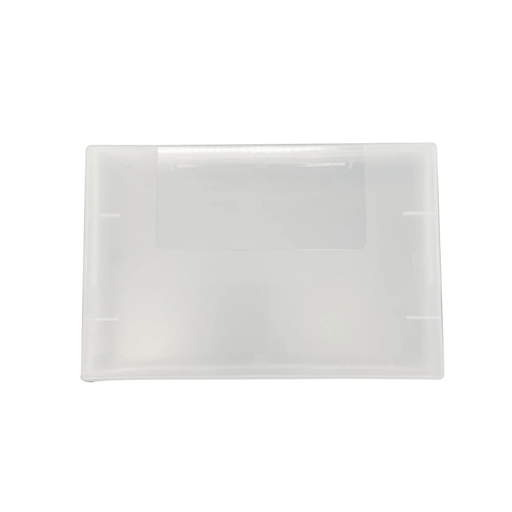 Caja protectora transparente para tarjetas de juego, caja de almacenamiento de cartuchos para SNES, versión americana y estadounidense - imagen 3