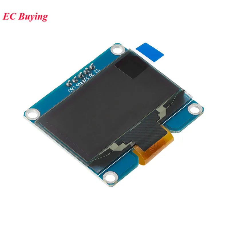 Módulo OLED de 1,54 pulgadas, pantalla LCD de 1,54 ", módulo de pantalla LED 128*64 SSD1309 interfaz SPI/IIC I2C para Arduino de 4 pines y 7 pines - imagen 4