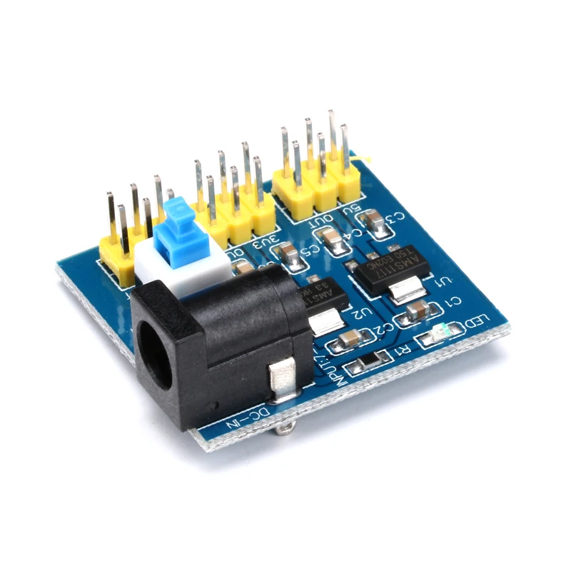 Módulo de fuente de alimentación de 3,3 V, 5V, 12V, módulo de conversión de voltaje CC-CC de múltiples salidas, 12V a 3,3/5/12 con luz - imagen 5