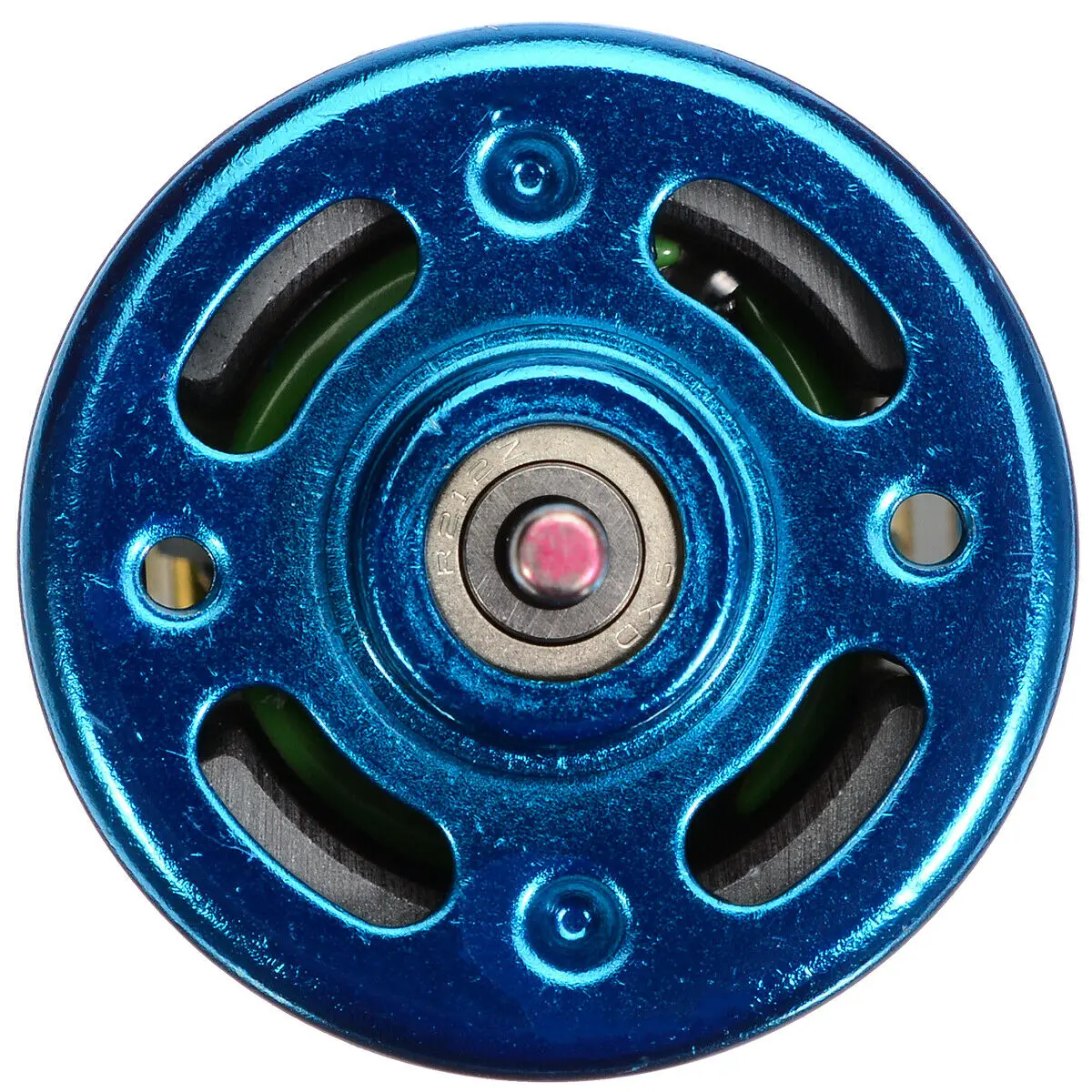 Mini DC 6V ~ 24V 30000RPM Motor azul de RS-550 de alto par de alta velocidad con ventilador de refrigeración de repuesto para coche RC barco modelo piezas DIY - imagen 5