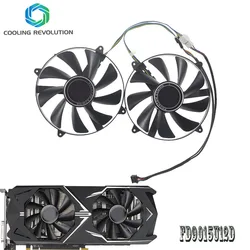 Ventilador 92mm 4 pines DC12V 0.55A para ASRock RX580 8GB Phantom Gaming