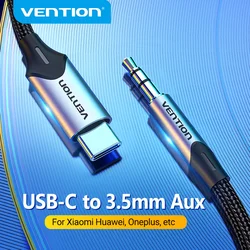 Cable Adaptador USB-C a Minijack 3.5mm Vention – Audio para Auriculares