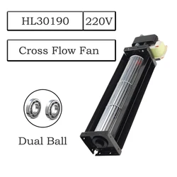 Gdstime Ventilador de flujo cruzado para extracción y refrigeración
