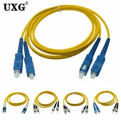 Cable Fibra Óptica Monomodo SC-LC-ST-FC Dual LC 3m