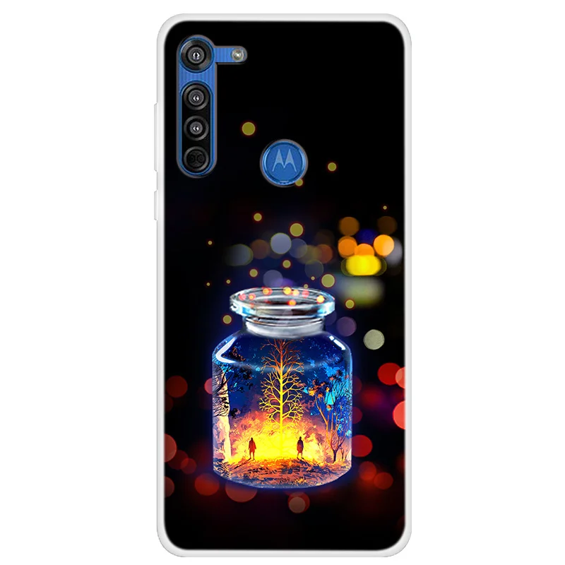 Para Moto G8 Power funda trasera de silicona suave para Motorola Moto G8 Plus funda de teléfono para Moto G8 Power Lite G 8 G8 + Capas bonitas - imagen 3