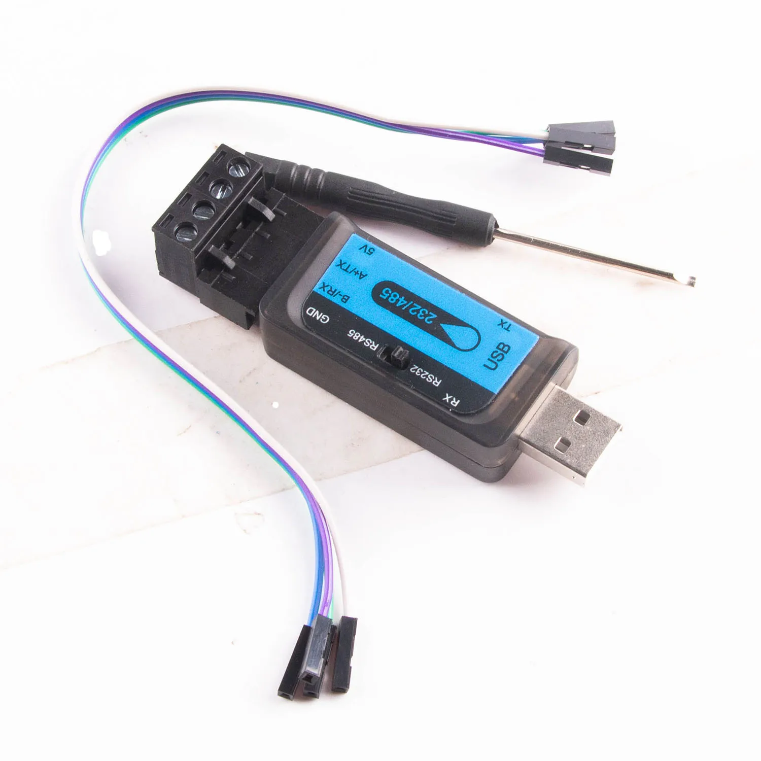 Adaptador Interruptor Señal Serie CH340 USB RS232 RS485 Convertidor - imagen 2