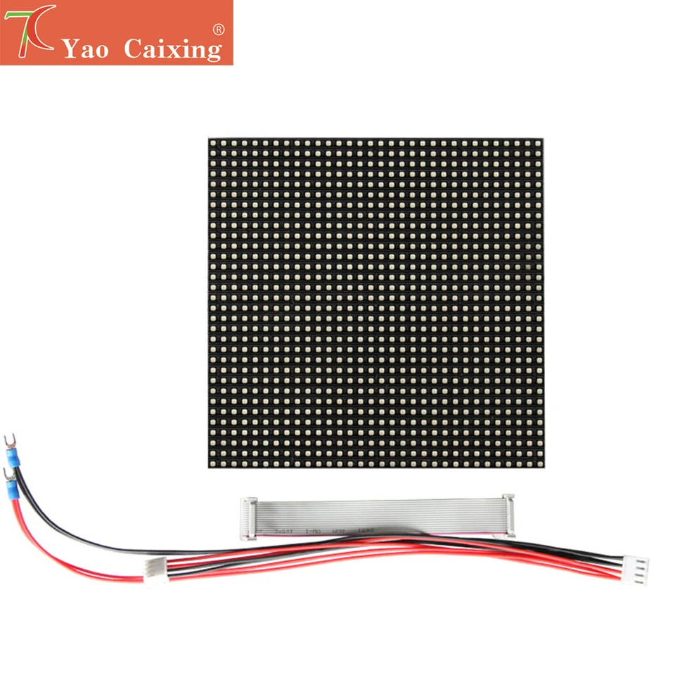 Envío gratis de venta directa de fábrica P6 al aire libre 192*192mm módulo a todo color para negocios publicitarios - imagen 2