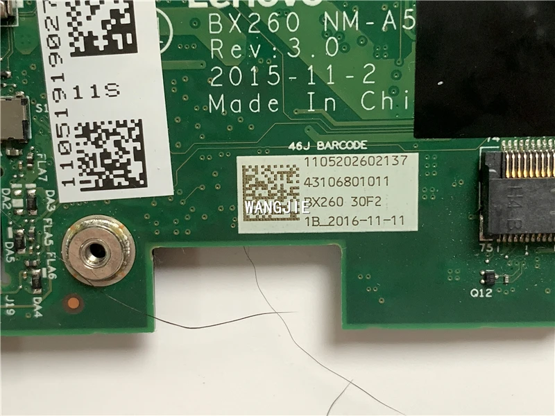 NM-A531 para LENOVO Thinkpad X260 placa base usada 01EN193 01YT037 00UP190 01HX027 i5-6200U 100% en funcionamiento - imagen 5
