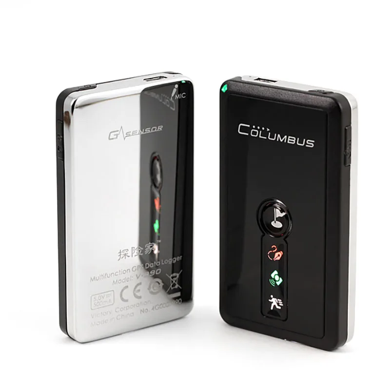 Columbus V-990 MarkII GPS registrador de datos grabadora de seguimiento 66 canales 50 millones de puntos de vía etiqueta de voz 4G tarjeta TF voz POI MTK Chipset