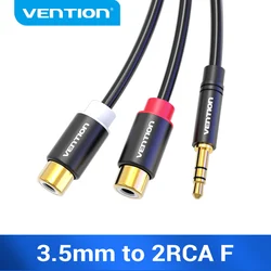Vention Cable Auxiliar 3.5mm a Doble RCA – Adaptador Audio