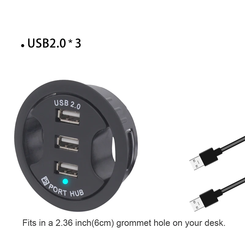 USB 2.0 3 port
