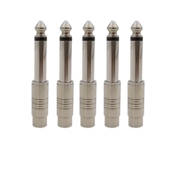 Adaptador Jack 6,35 mm Macho a RCA Hembra Mono para Audio KTV