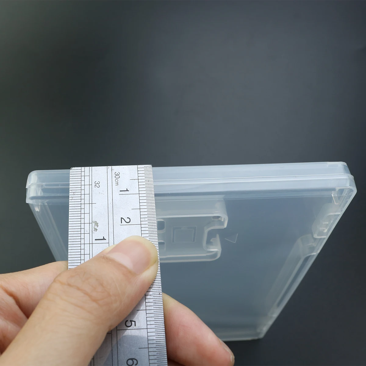 Estuche de almacenamiento para tarjetas de juego, carcasa transparente para guardar cartuchos, funda para interruptores, soporte para libros, cubierta insertada, 1 unidad - imagen 5