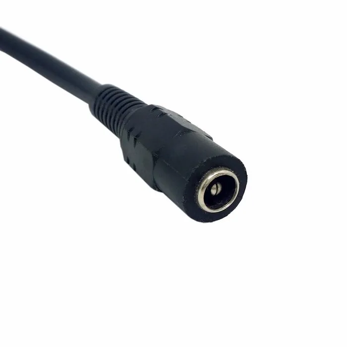 Conector de alimentación CC de 5,5x2,1mm, barril hembra a 3 enchufes macho, Cable divisor de conector de alimentación para controlador de luz LED, 40cm - imagen 3