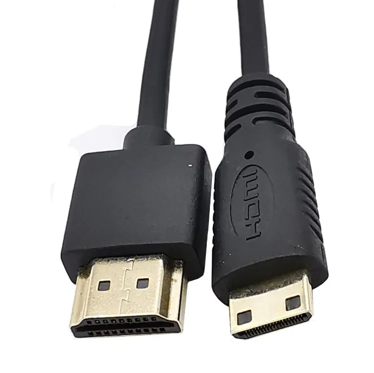 OD 3,0mm Super suave fino Micro Mini HDMI tipo C macho a Cables HD Cable macho 2k * 4k Hd @ 60hz ligero portátil - imagen 3