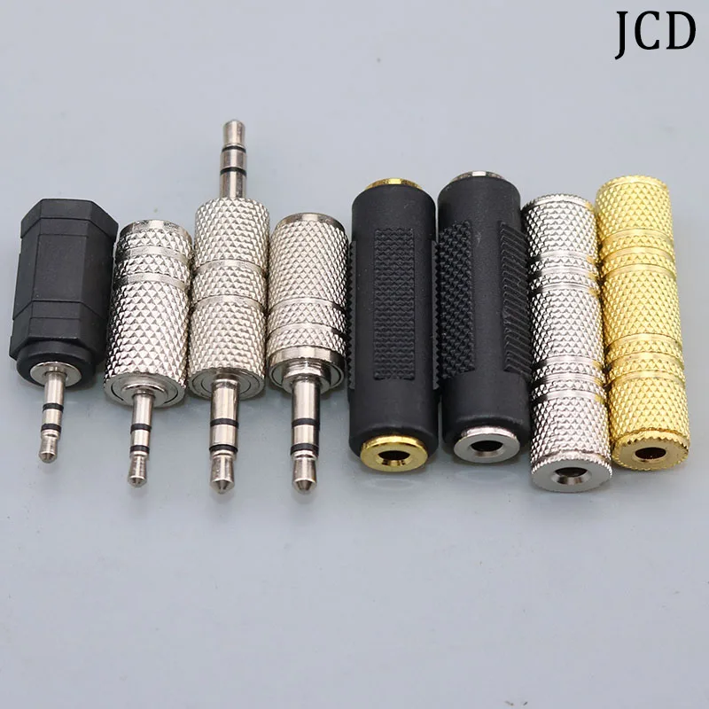 Adaptador de Audio para altavoz auxiliar, conector macho a hembra de 3,5mm y 2,5mm, de 1 a 10 piezas, de 2,5mm a 3,5mm, para auriculares 3,5 - imagen 4