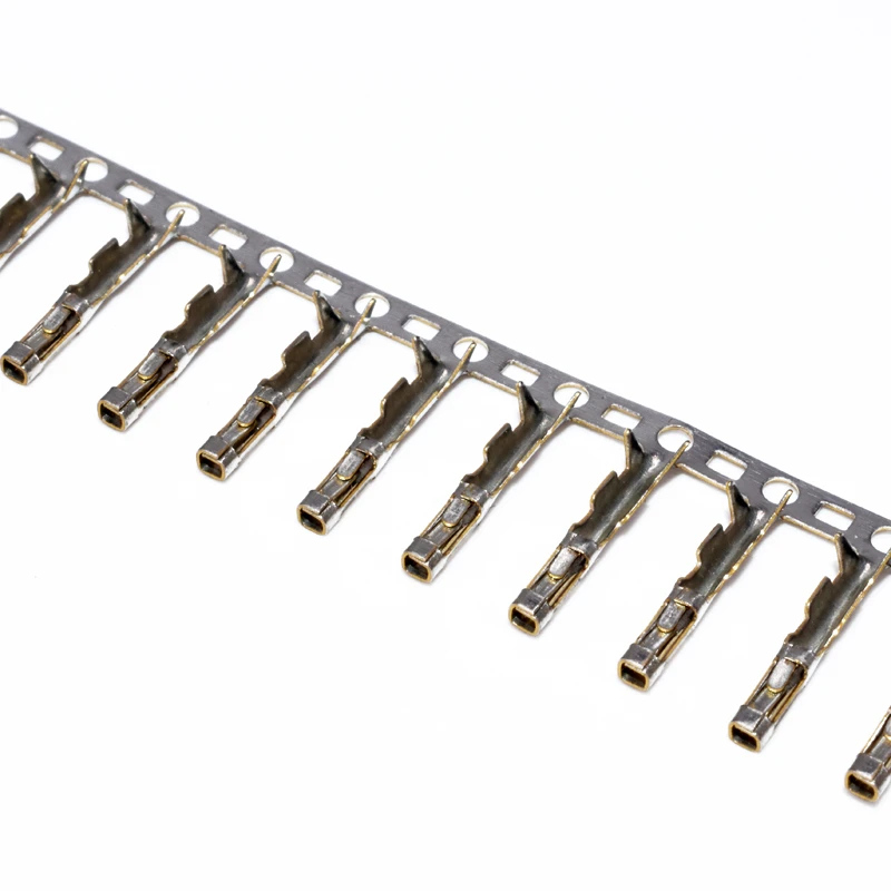 Juego de 20 conectores Dupont de 2,54mm, enchufe de carcasa de plástico de una sola fila, 1P 2P 3P 4P 5P 6P 7P 8P 9P 10P con Terminal hembra - imagen 2