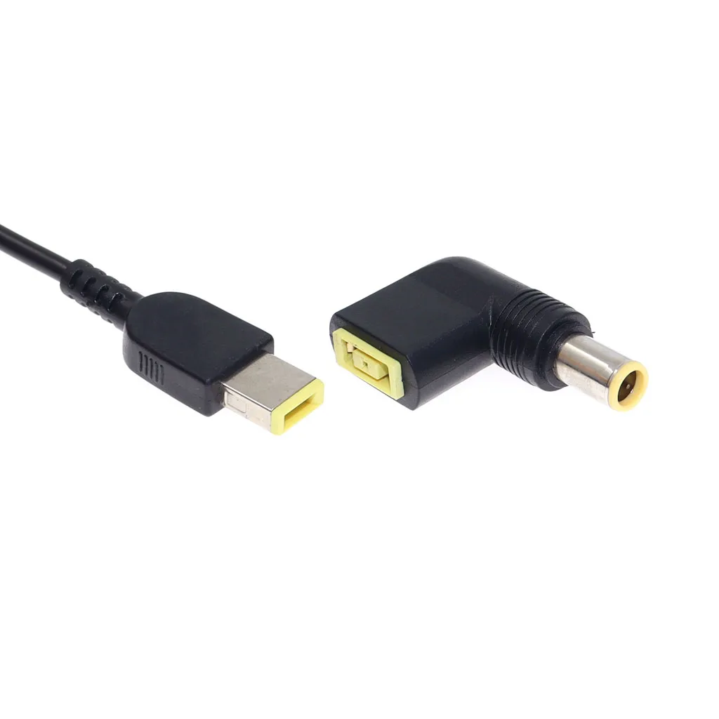 Adaptador de enchufe CC para ordenador portátil, conector de alimentación cuadrado hembra a macho de 7,9x5,5mm para Lenovo T400 T410 T420 T430 X200 X201 X220 X230 - imagen 2
