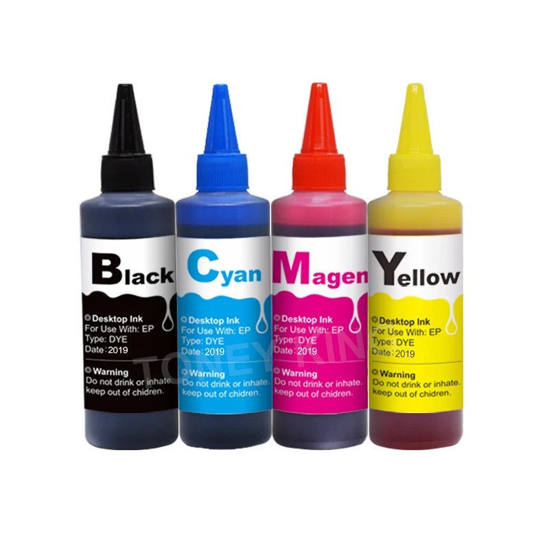 Toney-cartucho de tinta recargable King LC 75, 12, 40, 71, 73, 400, 1220, 1240, 4 botellas de tinta de Color para impresora Brother MFC-J6710CDW J5910 - imagen 4