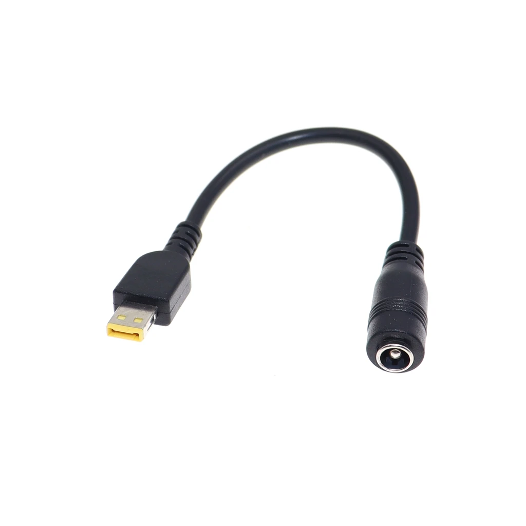 Adaptador de corriente CC, convertidor de enchufe para Lenovo ThinkPad 10 Helix 2, portátil, 5,5x2,5mm, conector hembra a cuadrado, cargador para portátil - imagen 5