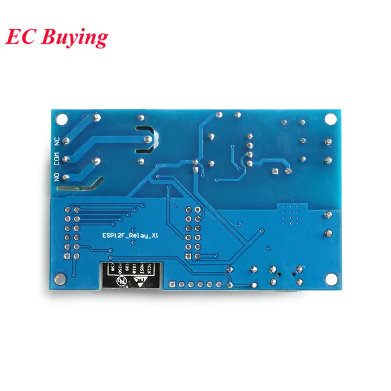 Módulo de relé inalámbrico ESP8266 WIFI ESP-12F AC 220V DC 5V 12V fuente de alimentación ESP 12F Placa de desarrollo Control remoto hogar inteligente - imagen 4