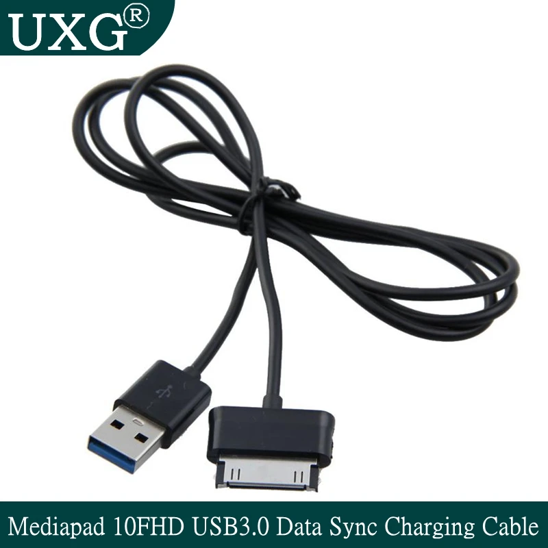 Cable de carga de sincronización de datos USB 3,0 de 1M, Cable de sincronización de datos de carga rápida para Huawei Mediapad 10 FHD Tablet PC - imagen 2
