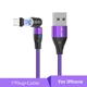 Purple iOS Cable